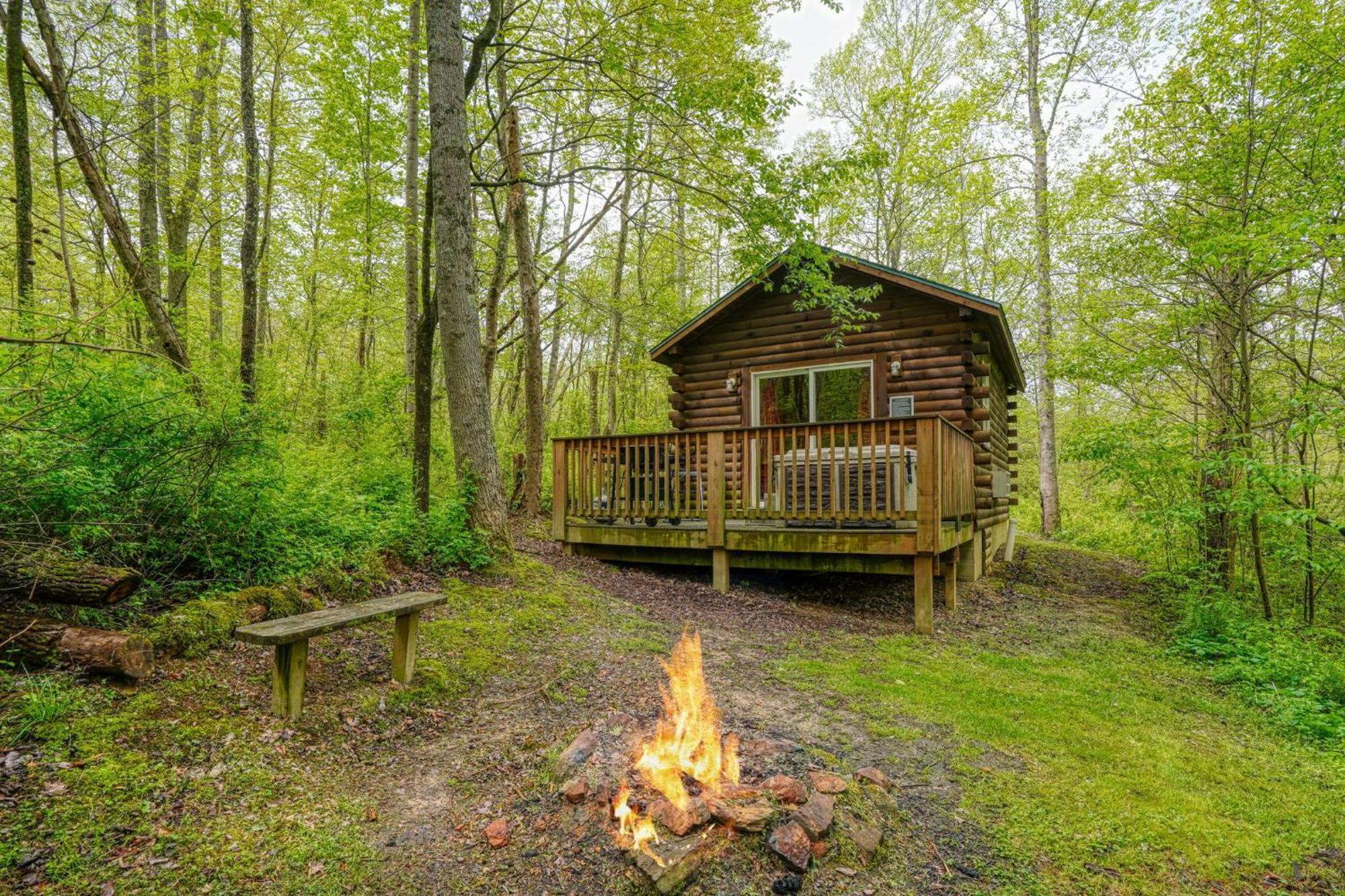 Blue Rose Cabins - Cozy Cabin Logan Exterior foto